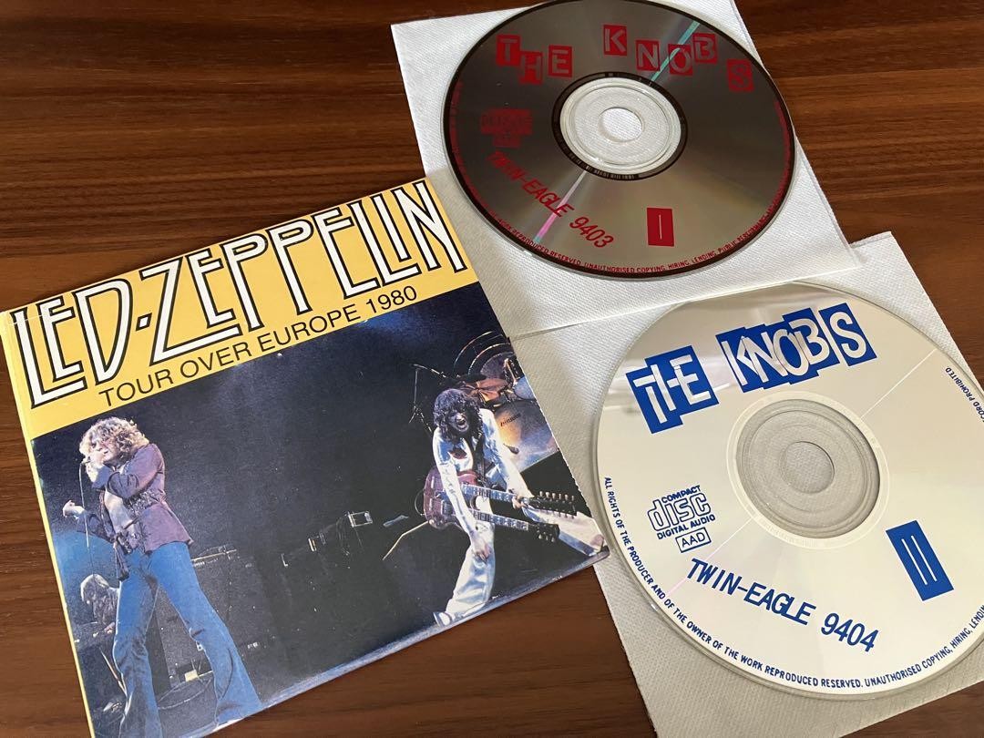 Led Zeppelin Tour Over Europe 1980 Music CD Live in Zurich