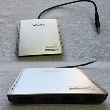 WAVLINK Universal Display Adapter DisplayLink DL7400 2 HDMI 2 DP Quad 4K Dual DP