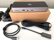 OWC 11-Port Thunderbolt 4 Dock OWCTB4DOCK w/ TB4 & HDMI cables