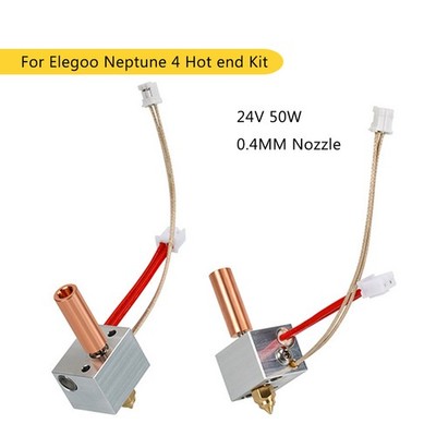 Hotend-Kit für Elegoo Neptune 4 3D-Drucker  Extruder-Heizblock-Kit