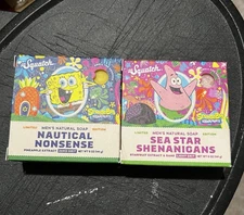 Dr. Squatch limited edition Nautical Nonsense & Sea Star SpongeBob soap bars (2)