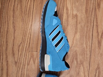 New Adidas ZX 750 Black Sky Rush Men's Size 8 Athletic Sneaker