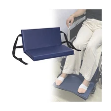 GBH-MED Wheelchair Leg & Foot Rest Extender Elevating Pad for Elderly, Disabl...