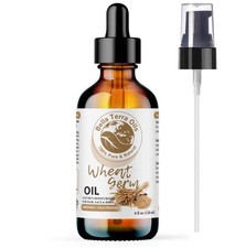 Natural Cold-Pressed Wheat Germ Oil 100% Pure...