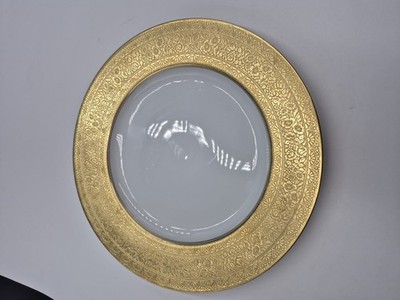 RARE!  Thomas, ONE 10 3/4'' Dinner Plate Bavaria, Gold (more available)