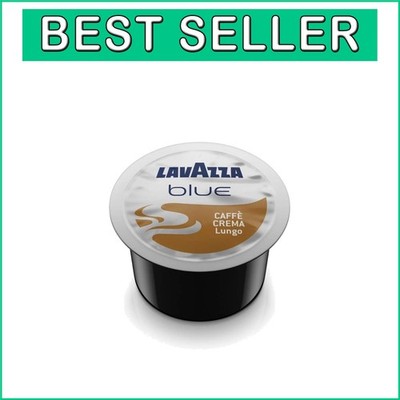 Rich Aromatic Café Crema Lungo - 100 Arabica Capsules for Blue Machines