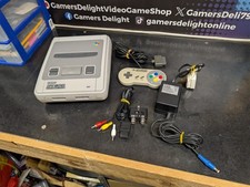 Nintendo SNES Console Super Nintendo - Fully Tested Working 