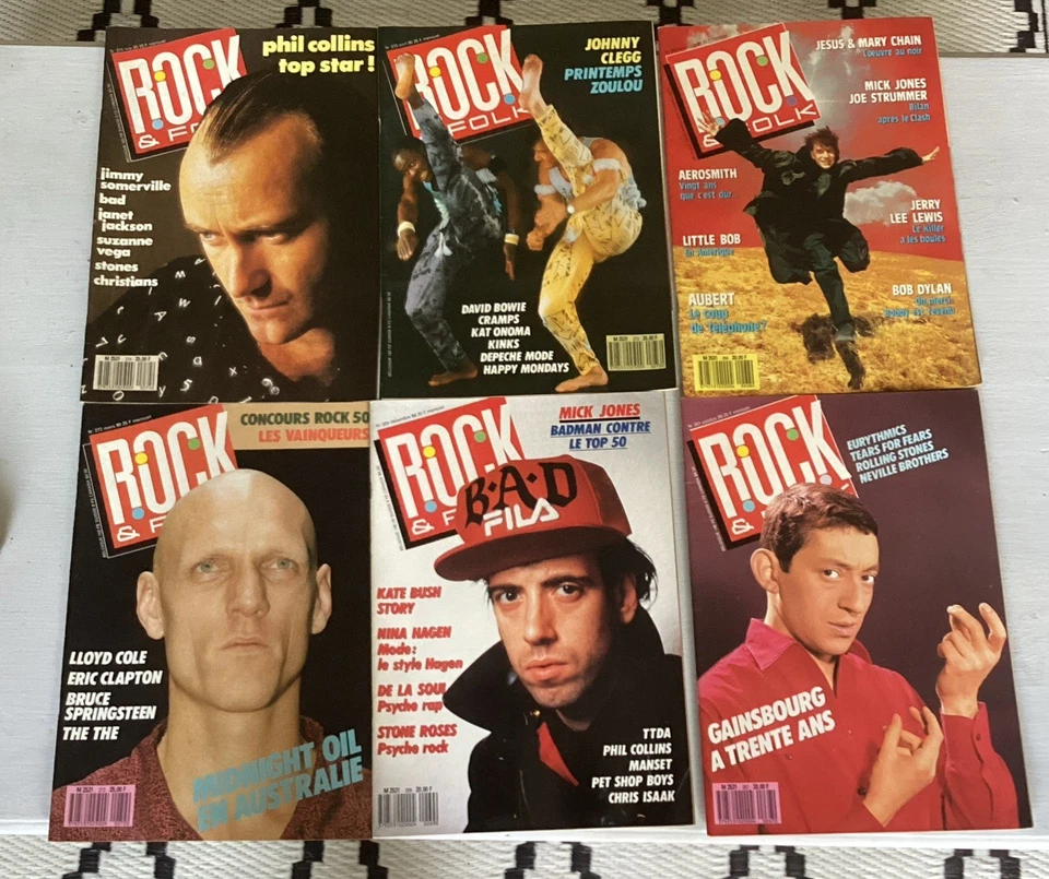 Rock & Folk Lot De 6 N 267 268 269 272 273 274 - Photo 1/1