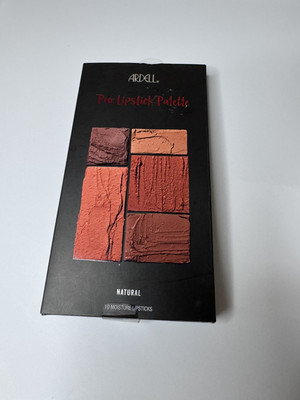 Ardell Pro Lipstick Palette 10 Moisture Lipsticks  Natural  05252 Red, Pinks NEW