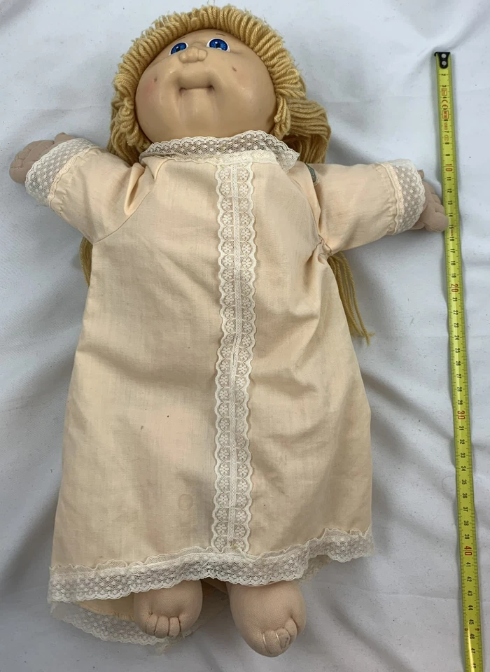 Cabbage Patch Kids Coleco Puppe mit Kleid Vintage 80er 1982 40 cm Xavier Roberts - Bild 4 von 4