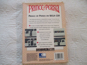 4 SEGA CD Games in Cardboard Boxes - Rise of the Dragon; Hook; Jaguar; Persia