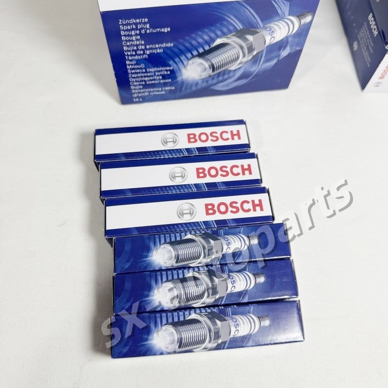 6X Bosch ZGR6STE2 Spark Plugs Fits For BMW E60 E90 E92 E93 135i 335i 535i US