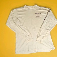 Vintage 90s Johnston RI Volleyball Long Sleeve Shirt Made in USA Medallion XL 19