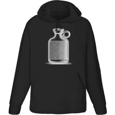 'Hot Water Bottle' Adult Hoodie / Hooded Sweater (HO051117)