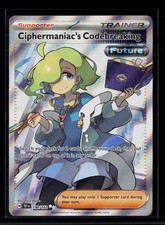 Pokemon 2024 Temporal Forces Ciphermaniac's Codebreaking UR FA #198/162 on eBay