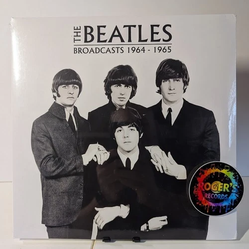 The Beatles 1964-1965 Broadcasts 2LP Limited Edition Black Vinyl LP Gatefold NEW