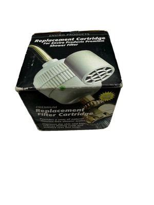 New Wave ENVIRO Shower Head Chlorine & Hard Water Filter Replacement Cartridge