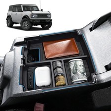 Upgraded Center Console Organizer For 2025 2026 Ford Bronco With 2 Ports Upgraded Center Console Organizer For 2025 2026 Ford Bronco With 2 Ports