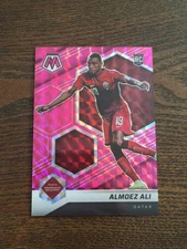 2022 Panini Mosaic World Cup Almoez Ali Rookie RC Pink 23/25 Qatar