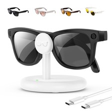 Charger Stand for Meta Ray-Ban Smart Glasses, Smart Glasses Fast Charging Dock