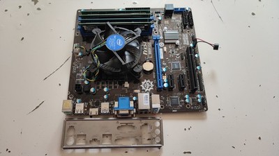 MSI B85M-E45 + i7 4770 4x3,9GHz + 32GB DDR3 1600MHz - 100% OK