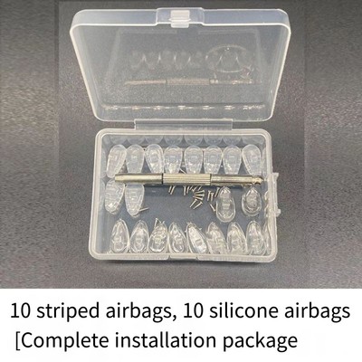 Elastische Silikon Nasenpads für Brillen mit Anti-Rutsch-Design und Werkzeug