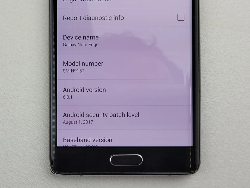 Samsung Galaxy Note Edge (SM-G915T) 32 GB - Negro (T-Mobile) - IMEI limpio - H4540 Foto 3 de 4