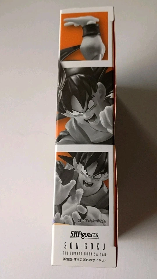Figura Dragon Ball Z SH Figuarts Son Goku Lowest Born Saiyan Bandai NUEVA Foto 3 de 4