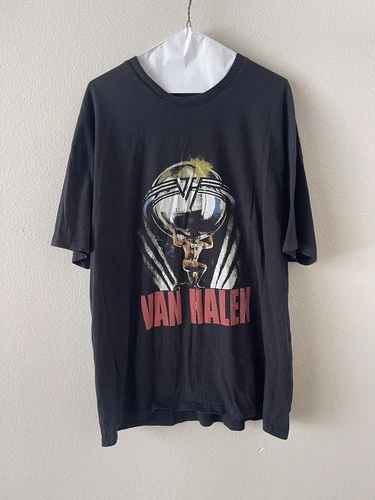 Collectors 80s Van Halen T-Shirt 5150 Concert T 1980s vintage concert t-shirt, vintage, size XL, single stitch, B+ condition