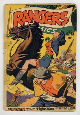 Rangers Comics #38 PR 0.5 1947