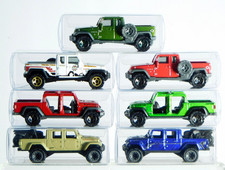 Hot Wheels & Matchbox - 2005-2017-2020 "Jeep Gladiator" Loose W/PVC Cases.