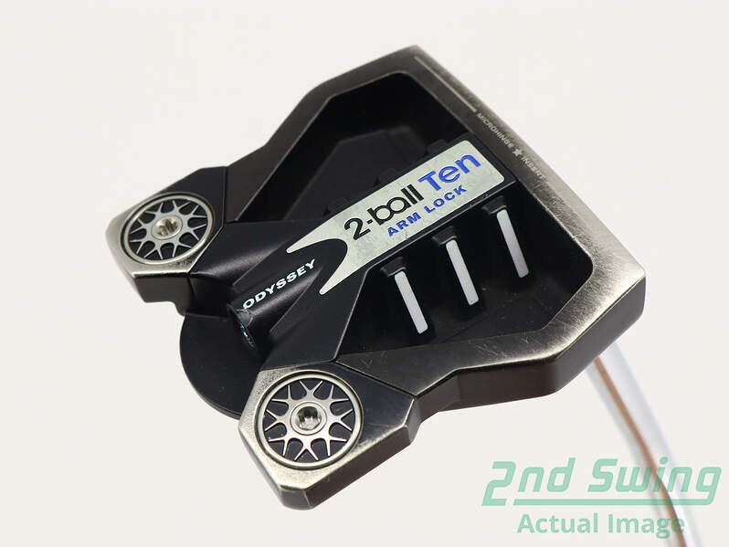 Odyssey 2-Ball Ten Armlock Putter Right Hand Steel 42 Inch