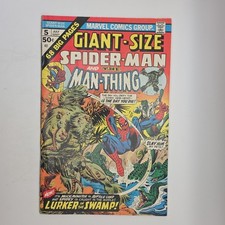 Giant-Size Spider-Man and The Man-Thing #5 1975