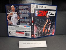 Replacement Case - NO GAME - NBA 2K25 WNBA Edition - PS5 Game Case