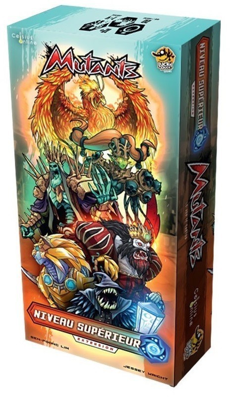 Mutants Le Jeu de Cartes Extension Niveau Supérieur pour jeu de société expert