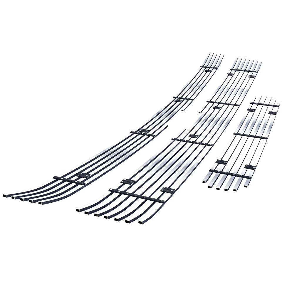 Para Chevy Silverado 2500HD/3500HD 2011-2014 Parrilla Billet Parrilla Combo Inserto Foto 2 de 4