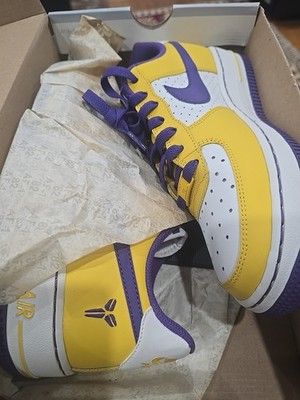 Size 6 Youth Nike Air Force 1 Low GS 2009 Kobe Bryant  NEW  Box 