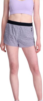Outdoor Research Women's Swift Lite3  Shorts XXL NWT Lavender Squiggle Run Hike