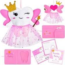 Breling Tooth Pillow Kit for Girls Teeth Gifts 3 Piece Set, As Picture Shown
