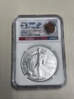 2026 Silver Eagle MS70 NGC 1 of 1776 Liberty Bell w/Yoke Wood Fragment