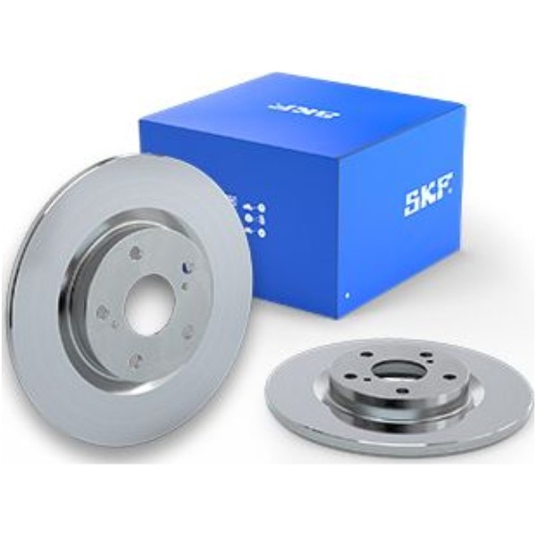 2X SKF Bremsscheibe Voll Ø302Mm FüR KIA Sorento III UM XM Hyundai Santa Fé DM-image