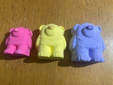 Lush Bears Bath Bombs x3, Rose, Honey & Lavender