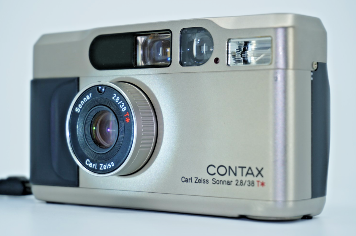 CONTAX T2 フィルムカメラ シルバー Buy Contax T2 Film Camera - Champagne Silver online | eBay