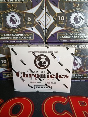 2020-21 Panini Chronicles Soccer Value Cello Jumbo Fat Pack Factory Sealed Box