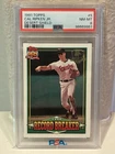 1991 Topps Desert Shield #5 Cal Ripken Jr. Record Breaker Orioles PSA 8 H