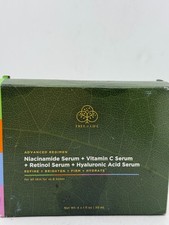Facial Skin Care Set - Brightening, Firming, Hydrating - 4 x 1 Fl Oz