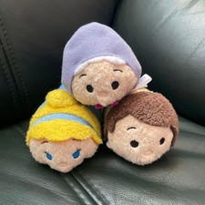 Cinderella Snow White Ariel Plush Set