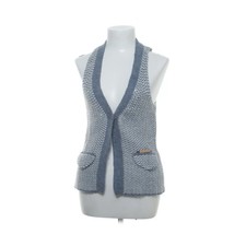 Tigerhill, Weste, Größe: S, Mia A201, Blau/Weiß, Acryl/Alpakawolle, Damen #vav