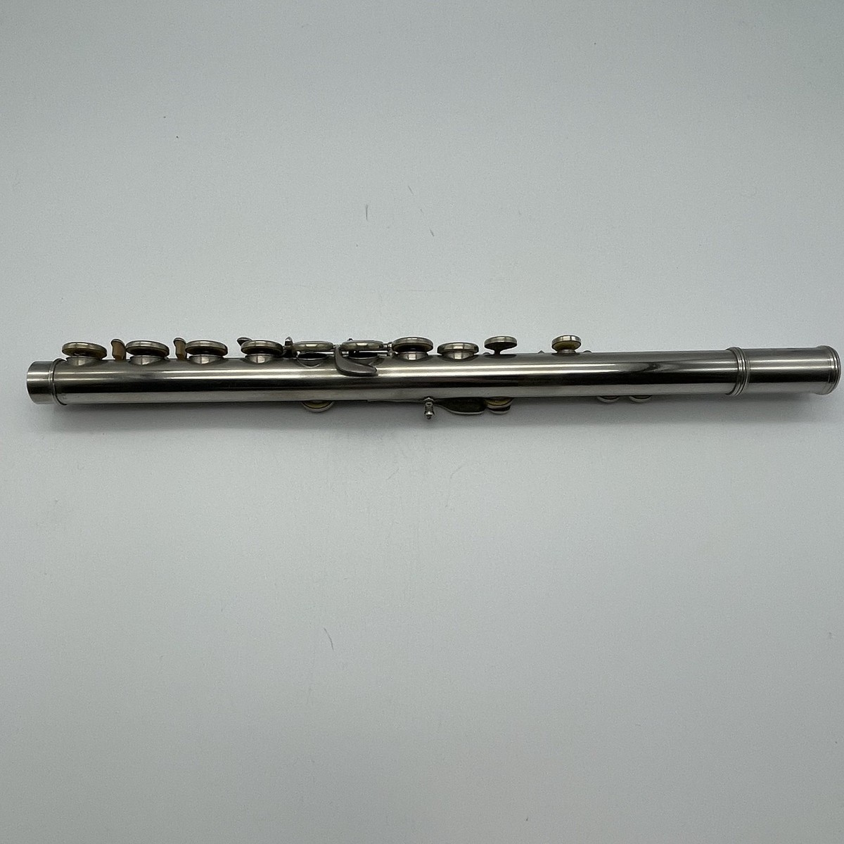YAMAHA YFL-211 Student Flute Silver Plating with Hard Case Used