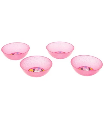 Disney Minnie Mouse Kinder Schalen Set 4 teilig Polypropylen für Zuhause - Bild 1 von 4